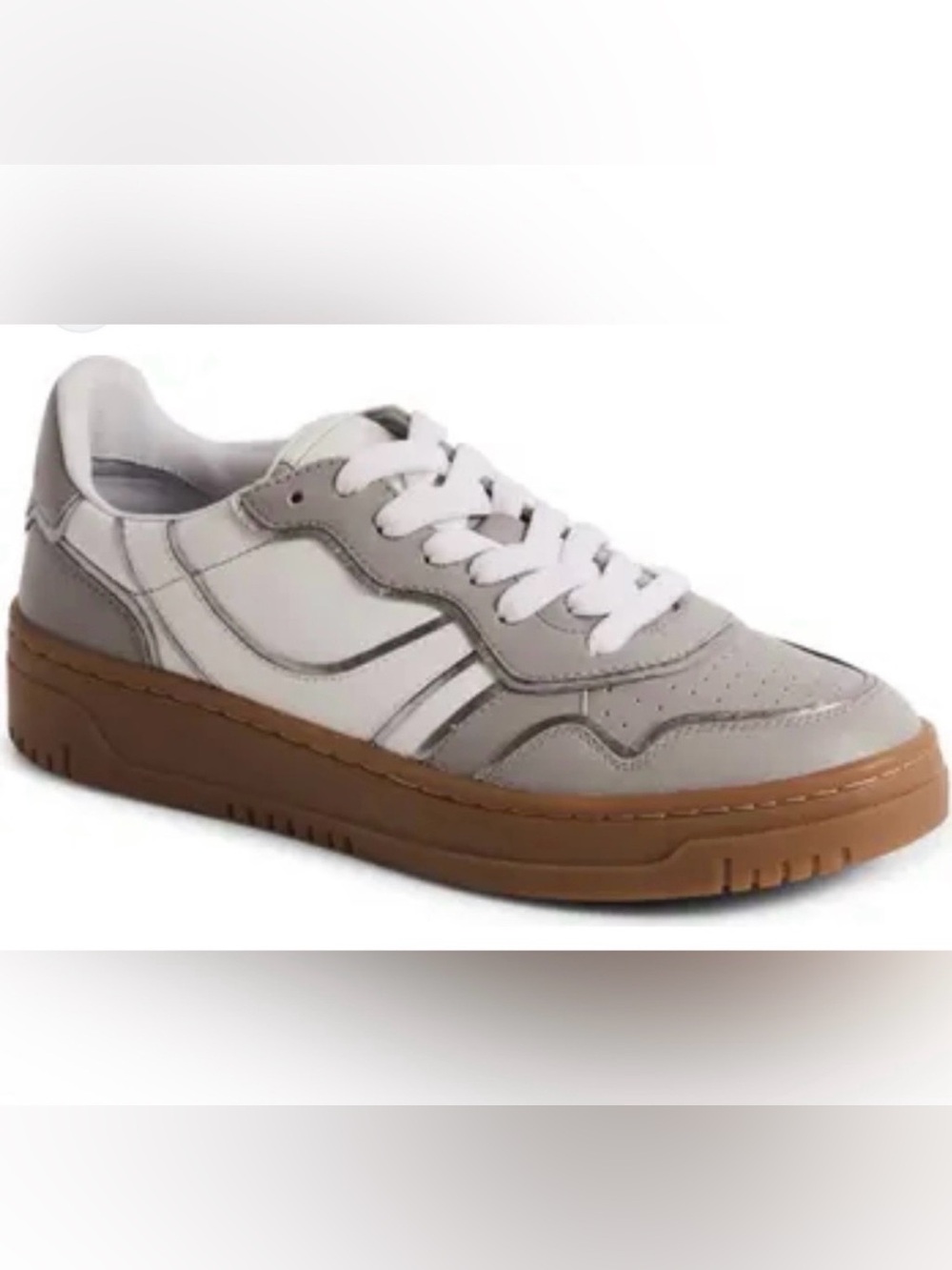 Free People Shoes 7.5 Sneakers Women’s Y2K Silver Thirty Love NWOT